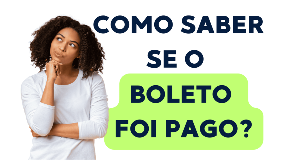 como saber se o boleto foi pago