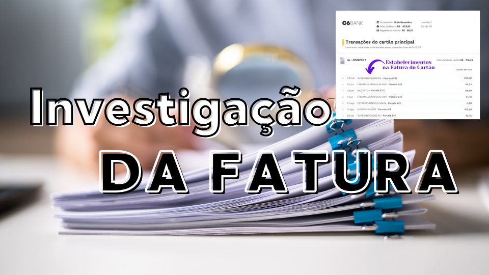 Como descobrir estabelecimento pela fatura?