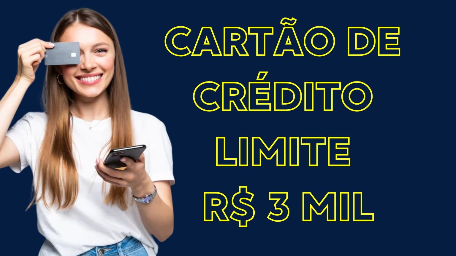 Cartão de crédito limite 3 mil: Veja os melhores!