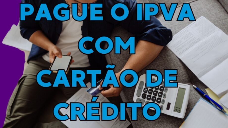 posso pagar IPVA com cartão de crédito